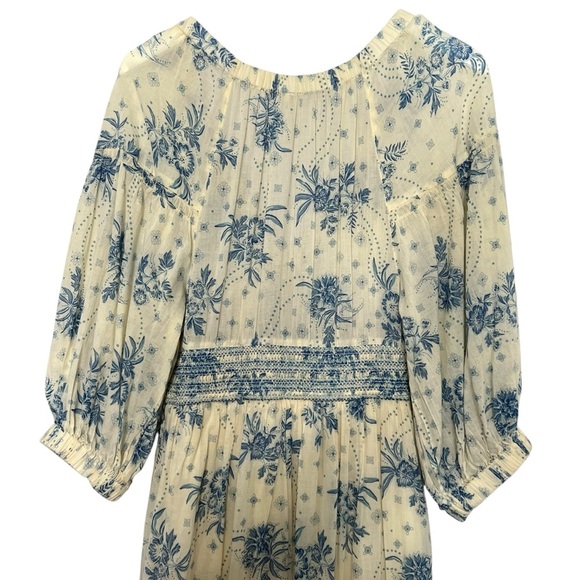 Free People Golden Hour Maxi Dress Tea Combo Size M NEW - Picture 15 of 16